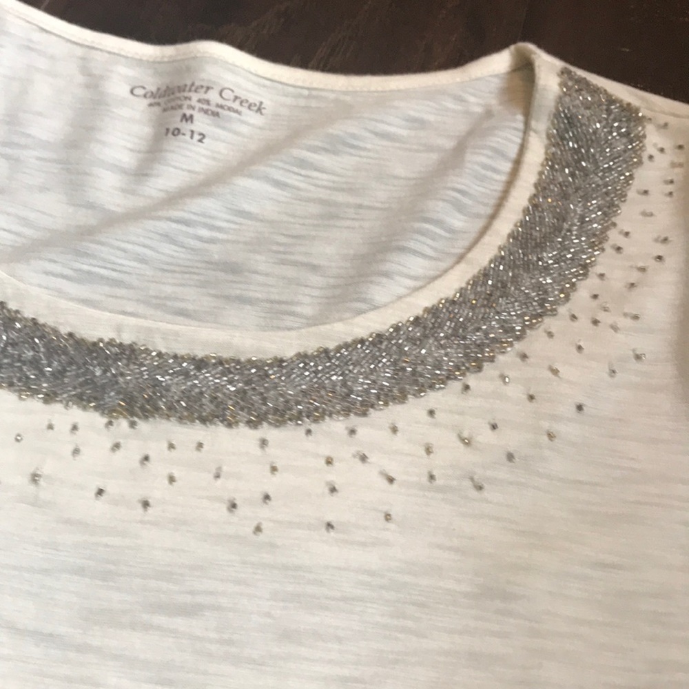 ✨COLDWATER CREEK BEAUTIFUL EMBELLISHED SHIRT✨